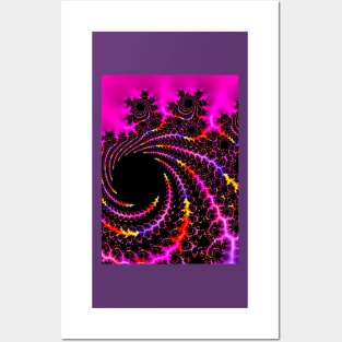 “Fun Fuchsia Fractal” Posters and Art